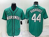 Seattle Mariners #44 Julio Rodriguez Ray Green Stitched MLB Cool Base Nike Jersey,baseball caps,new era cap wholesale,wholesale hats